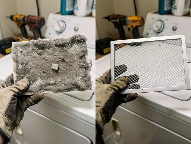 Professional lint trap cleaning by East Lyme Dryer Vent Cleaning in East Lyme