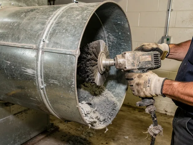 Industrial-grade dryer vent cleaning by East Lyme Dryer Vent Cleaning in East Lyme
